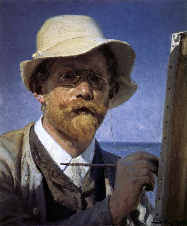 Peder Severin Kroyer Self-Portrait